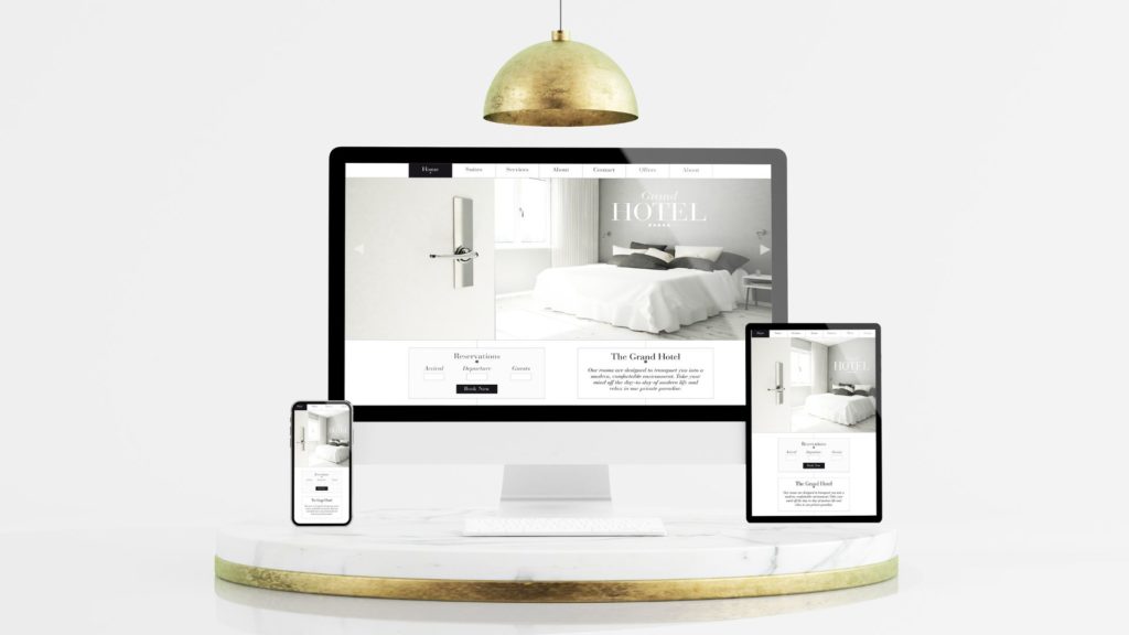 site internet hôtel